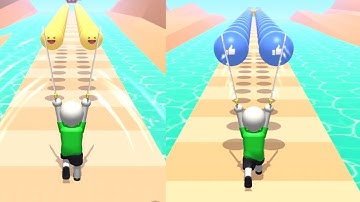 Twin Blade Slicer Game! Satisfying and relaxing ASMR slicing video