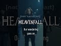 HEAVENFALL - No Candlelight #heavymetal #youtubeshorts #shorts