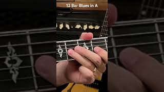 12 Bar Blues in A #blues #beginners