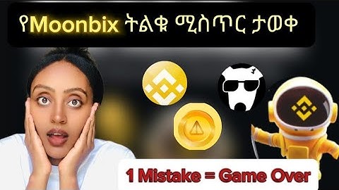የMoonbix ሚስጥር ታወቀ MoonBix Big Secret - MoonBix Binance Airdrop Update