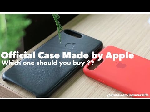 Apple Silicone Case VS Apple Leather Case - Indonesia by indratechlife