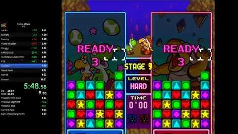 Tetris Attack - VS V HARD in 9:36