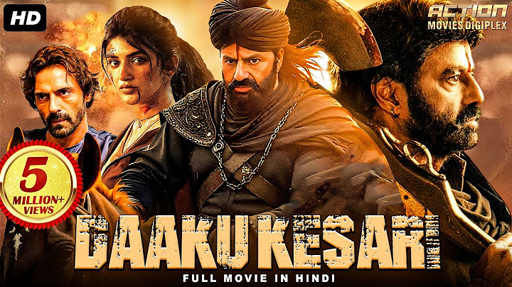 Nandamuri Balakrishna's DAAKU KESARI - Full Hindi Dubbed Movie | Sreeleela | South Action Movie