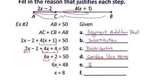 Geometry 2.5 Lesson Video - Reasoning in Algebra and Geometry