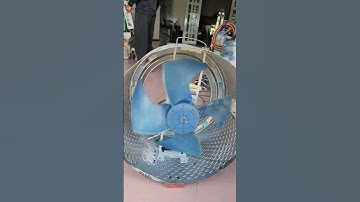chế tạo một cây quạt gió chỉ có một 02 trên toàn thế giới này