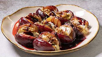 This dish will blow your mind. You never imagined it could be like this. Baked plums