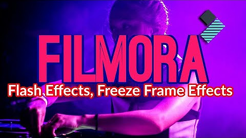 Wondershare, Filmora, how to add flash effects filmora, flash transition effect in filmora, filmora