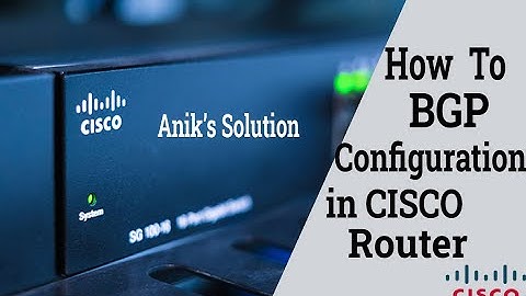 BGP (Border Gateway Protocol) - Configuration in Cisco Packet Tracer | Latest Video 2021 |