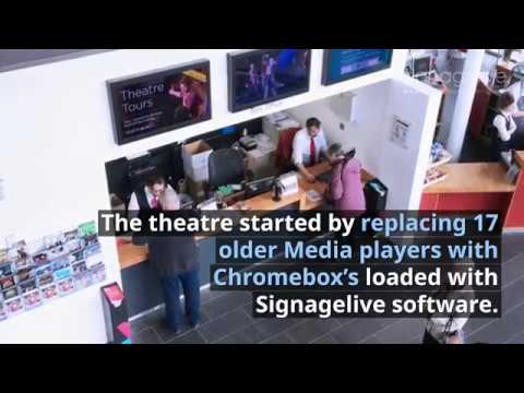 Marlowe Theatre upgrades to Signagelive digital signage platform