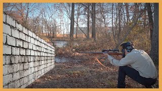 (실탄 실험) 벽돌은 총알을 막을 수 있을까?