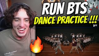 BTS (방탄소년단) '달려라 방탄 (Run BTS)' Dance Practice (They ATE !!!🔥) - REACTION