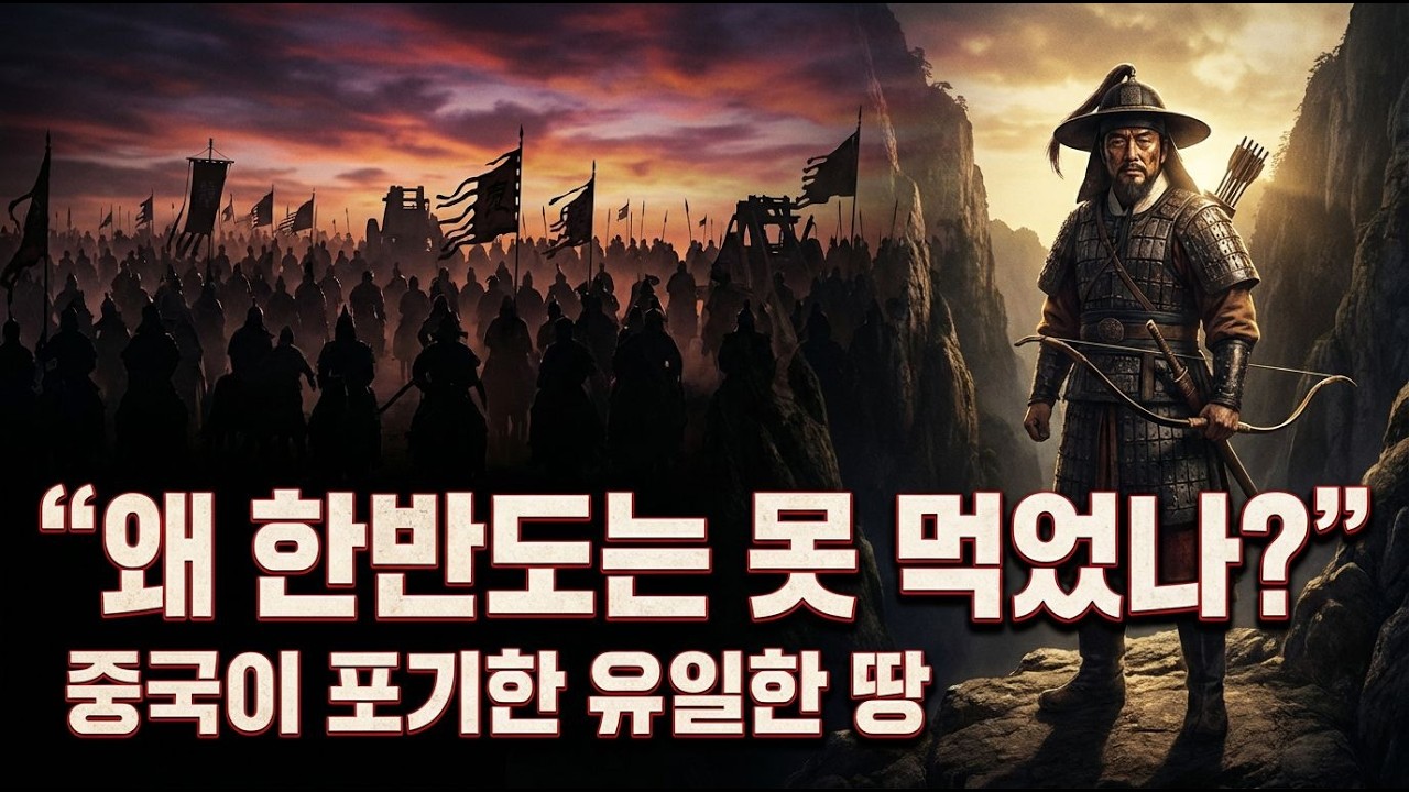 티베트, 위구르는 먹었는데 한반도만 5000년간 못 삼킨 이유