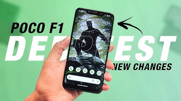 POCO F1 - DerpFest 13 Official | Android 13 | Fixed Video Call | September Security Patch