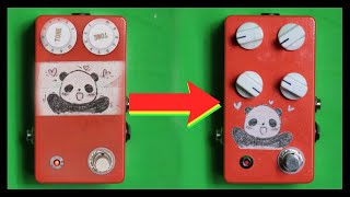 modding the lovely little panda (pt2399 delay pedal)