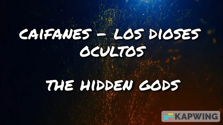 Caifanes - Los Dioses Ocultos | Español and English Letra/Lyrics