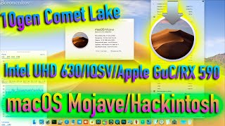 MACOS MOJAVE 10.14.6 | 10 GEN CPU COMET LAKE | 2023 | HACKINTOSH - ALEXEY BORONENKOV | 4K