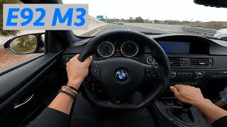 E92 M3 Pure POV at 8400 RPM