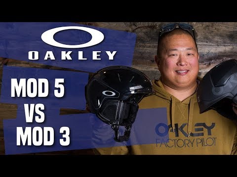 2018 Oakley Mod 5 vs Mod 3 Helmets - Comparison  - YouTube