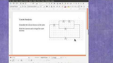 Circuit analysis introduction