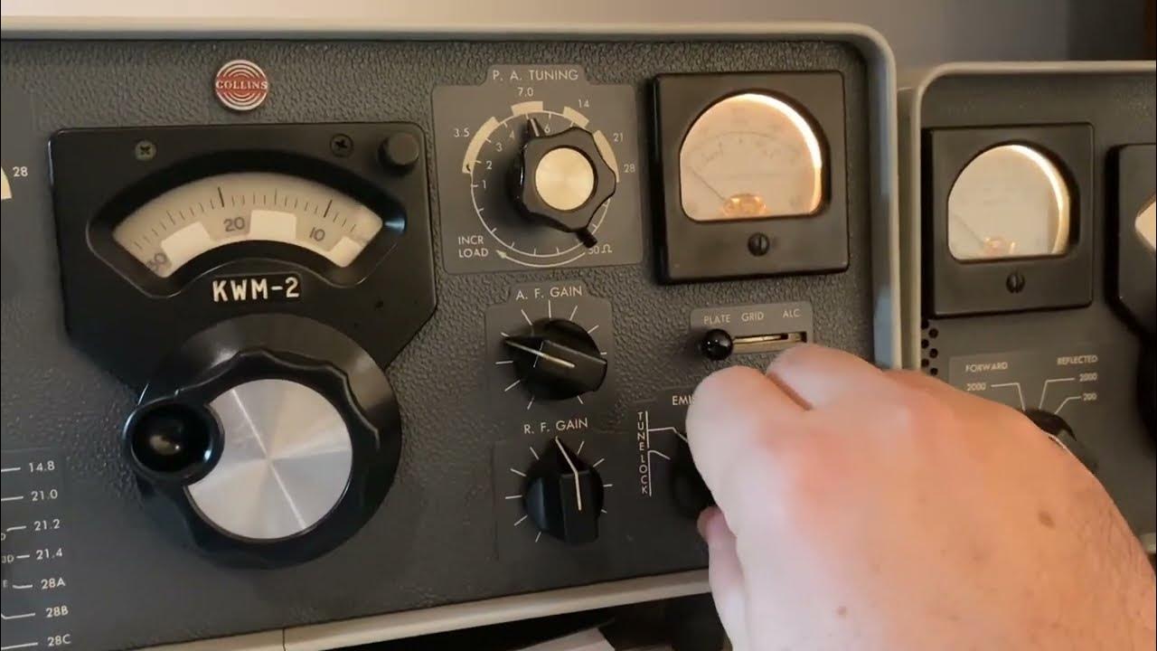 Collins 30S 1 Linear Amplifier - YouTube