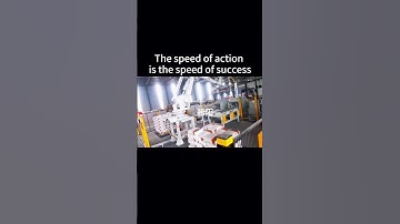 Chinese speed #roboticpalletizer #machine #palletizer #automobile #palletizing #manufacturing