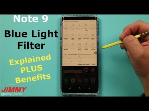 Samsung Galaxy | Why You Should Use The BLUE LIGHT FILTER