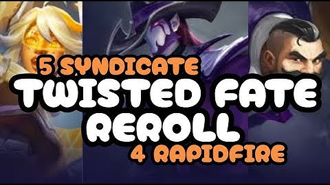 FREE TOP4 with Twisted Fate reroll! Ft. Syndicate Rapidfire golem! TFT Set 14 | Best TFT Comps