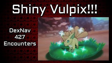 LIVE Shiny Vulpix PLUS Evolution - DexNav 427 Encounters [Stream Highlight]