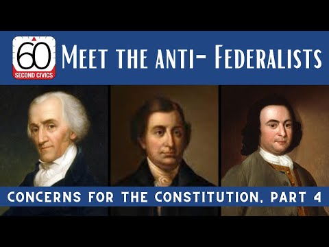 Video: Proč byl George Mason anti federalista?