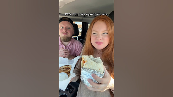 Her pregnancy cravings determine what I eat too 😂🤰@RegalNoise #hannahandregal #couple #pregnant