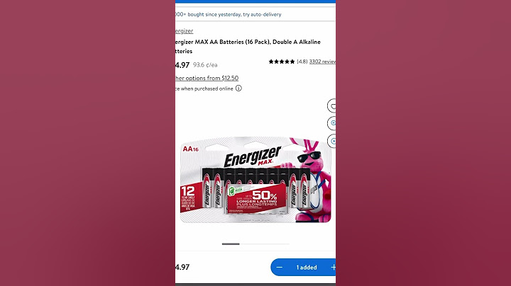 Sale $14.97 Energizer MAX AA Batteries (16 Pack), Double A Alkaline Batteries