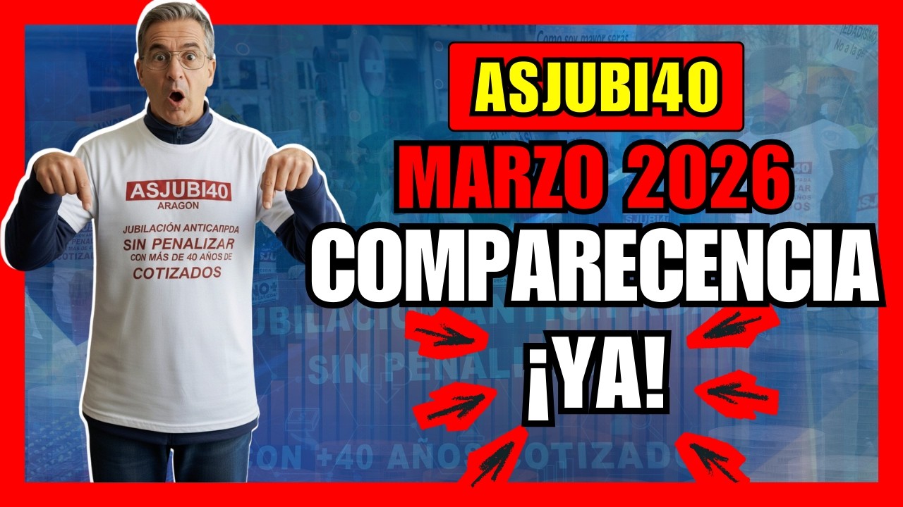 ¡ASJUBI40 MARZO 2026! Comparecencia Comisión Trabajo – ¿avances reales o más excusas?