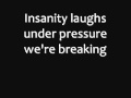 Queen & David Bowie, Under pressure - Lyrics