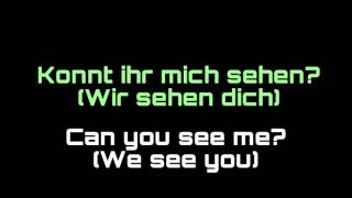 Ich Will Rammstein lyrics (German and English)