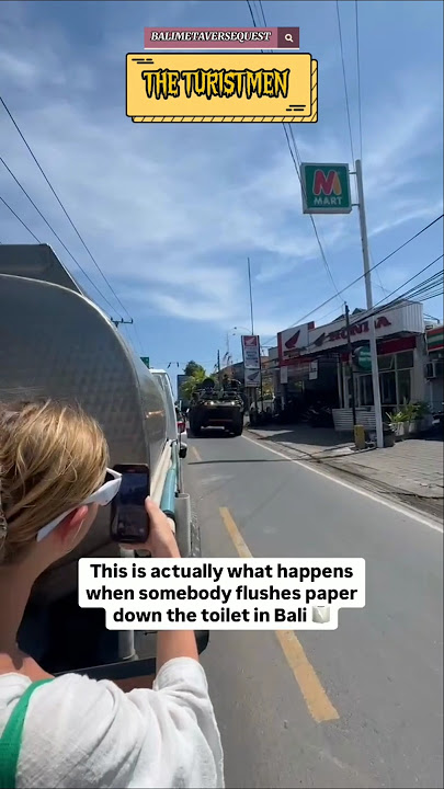 REAKSI BULE MELIHAT TANK BAJA DI JALAN ‼️#bule #reaksibule #reaksi #bulelucu #bali #tank #tni