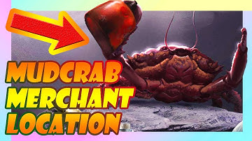 Morrowind: How to find the Mudcrab Merchant (Shown in Map!)