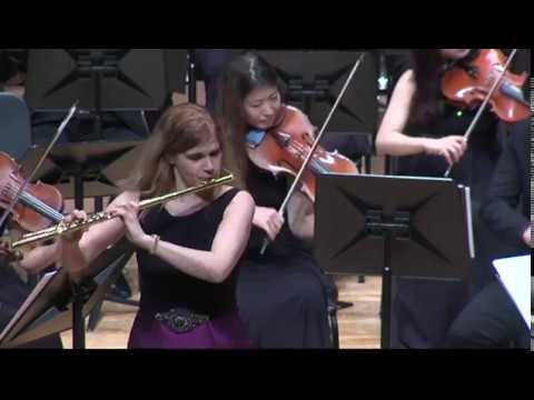 Sharon Bezaly play Jeff Beal's flute concerto, 3rd movement