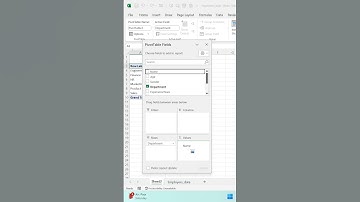 Pivot Table In Excel #short#shorts #shortvideo #shortsvideo #youtubeshorts#youtube#viral #viralvideo