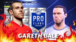 FIFA 22 Gareth Bale Pro Clubs Creation