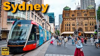 Sydney Australia Walking Tour - Christmas Down Under 4K Hdr