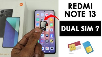 Does Redmi Note 13 have Dual SIM Slot? Can We Insert Two SIMs