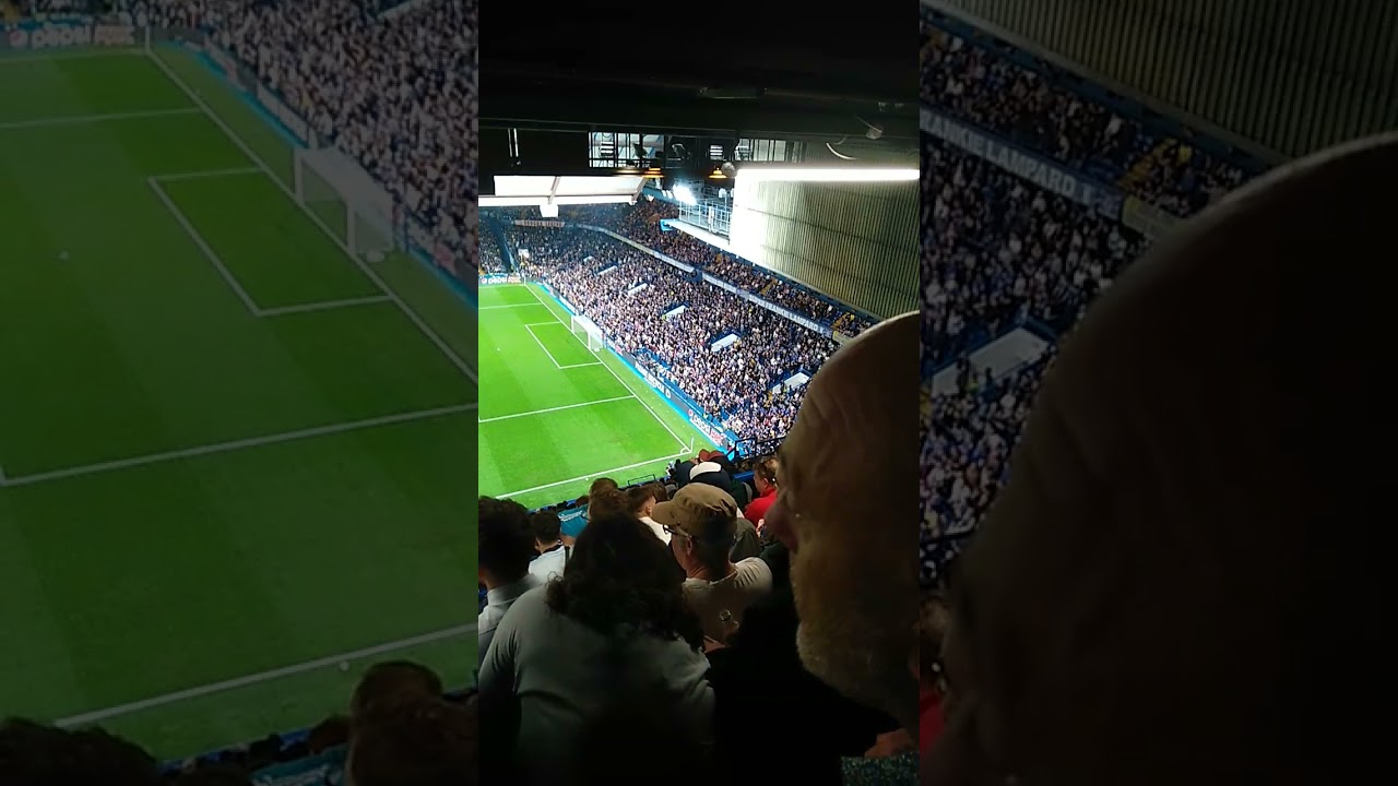 Chelsea vs Zenith. Mad stands! Champions League opening game 