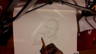 Framelapse drawing 2. Old Man