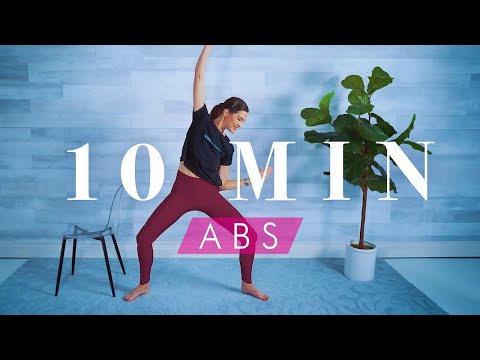 10 Minute Standing Abs & Balance Workout for Seniors & Beginners