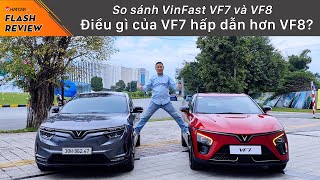 Đặt VinFast VF8 cạnh VF7 - Cặp đôi 