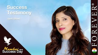 Success Testimony - Jyoti Bharti | Mumbai Success Day 2016 | Forever Living India