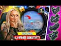 New Update 4.2!!🔥New Zero Recoil Sensitivity For Pubg + Bgmi 🔴| Zero Recoil Sensitivity+Control Code