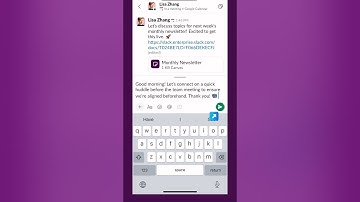 How to schedule messages in Slack #SlackTips