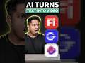 Top 3 AI Tools for Text to Reel Videos!
