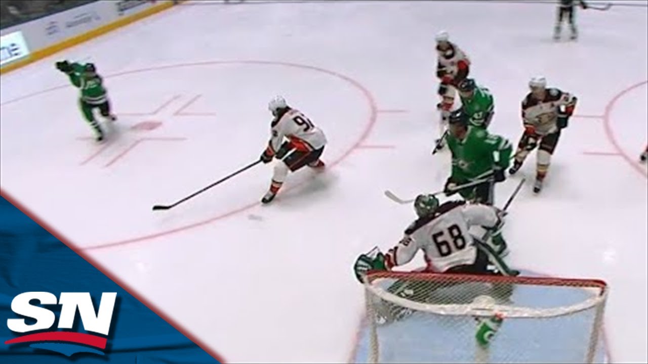 Jason Robertson Beats Emergency Backup Tom Hodges On Power Play